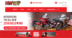 Desktop Screenshot of hwpowersports.net